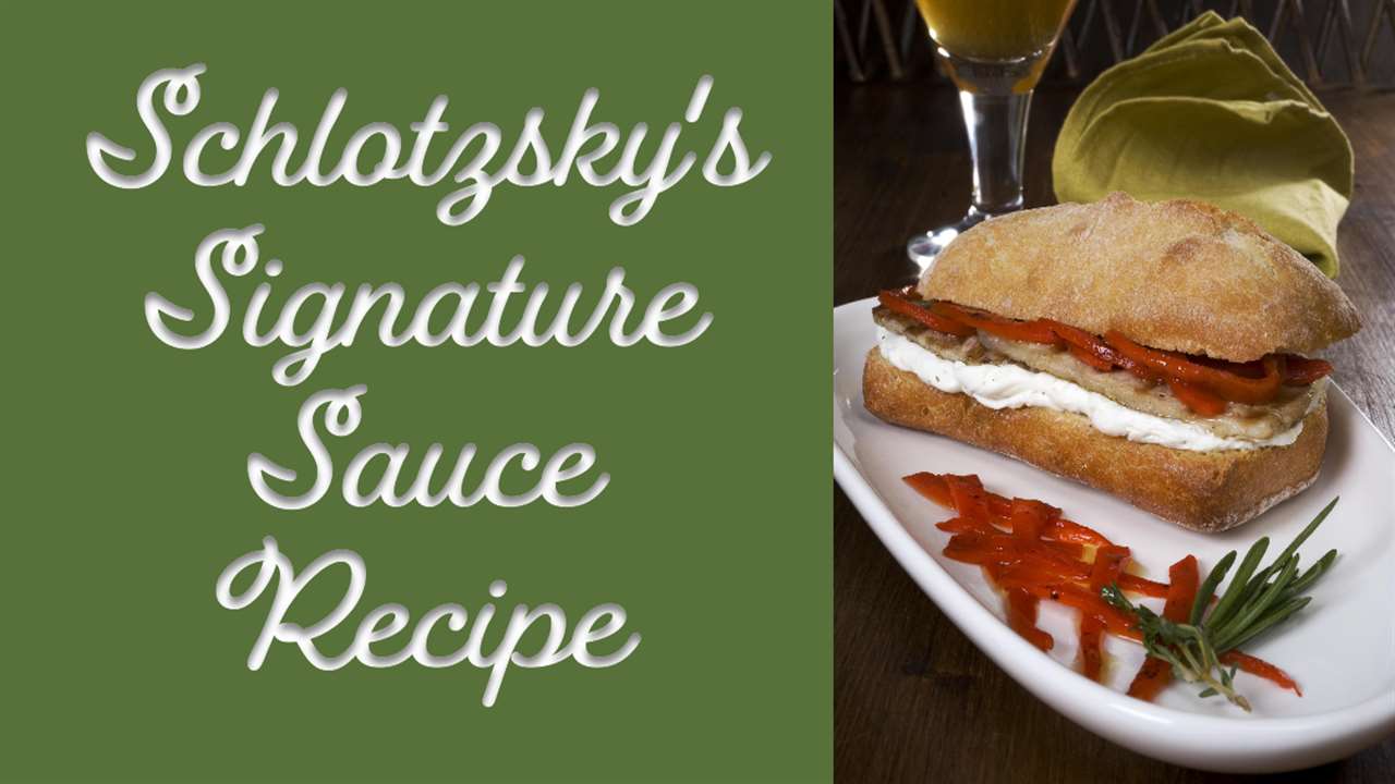 Schlotzsky's Signature Sauce Recipe